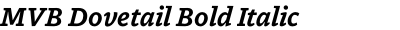 MVB Dovetail Bold Italic